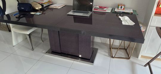 Modern Grey Dining Table