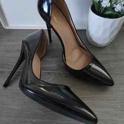 Elegant Collection Woman Shoes Side 8 Black 