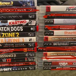 PS3 GAMES Read Description 