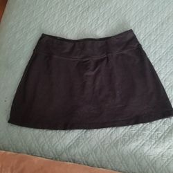 Black short Skirt With Shorts underneath 