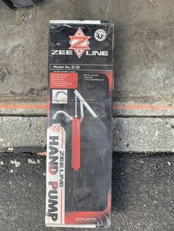 Zeeline hand pump D-SI
