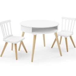 Hudson Storage Table & 2-Piece Chair Set