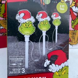 Grinch Yard Decoration 