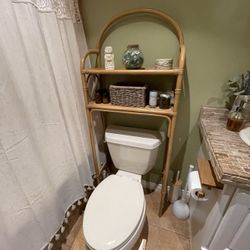 Opalhouse Rattan Over The Toilet Shelf