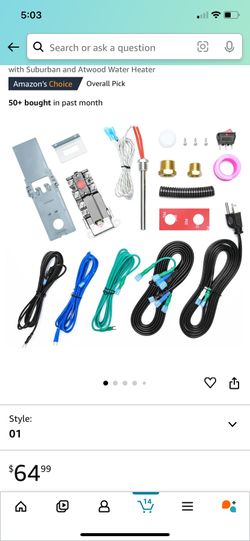 Rv Electric Water Heater Conversion Kit