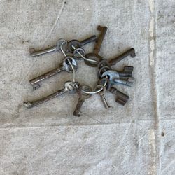 Antique Key Collection - Rare