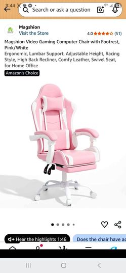 Pink Gaming chair