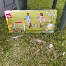 Foldable Soccer Set