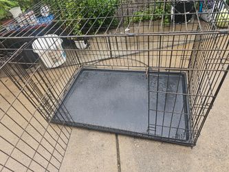 42" Double Door Dog Cage