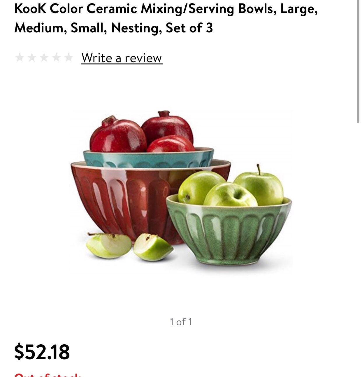 New color Ceramic Mixing Bowls