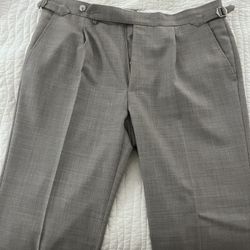 Suitsupply Wool Grey Pants 