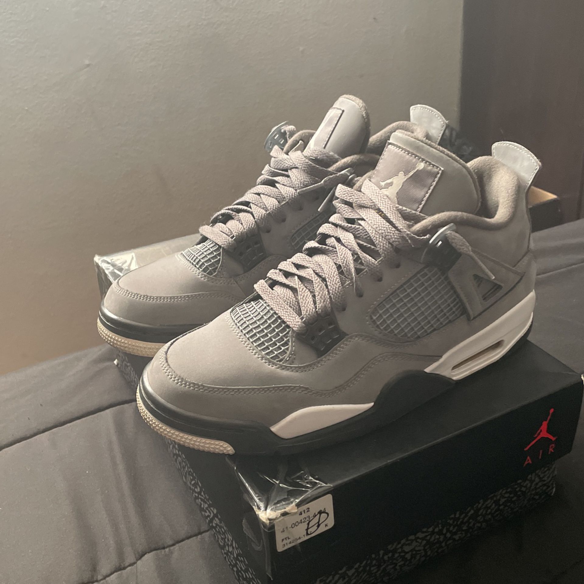 Jordan 4 Cool Grey Size 10