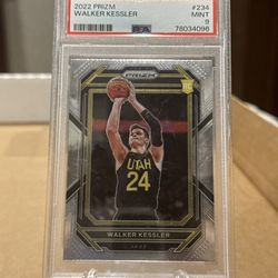 2022 Prizm Walker Kessler Graded PSA 9