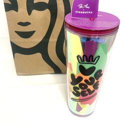 NWT Starbucks X Shae Anthony 2024 'Love yourself° Graphic Tumbler