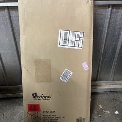 FURINNO Simplistic Study Table, Light Blue.