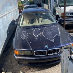 Bmw Parts Car Running 740 IL