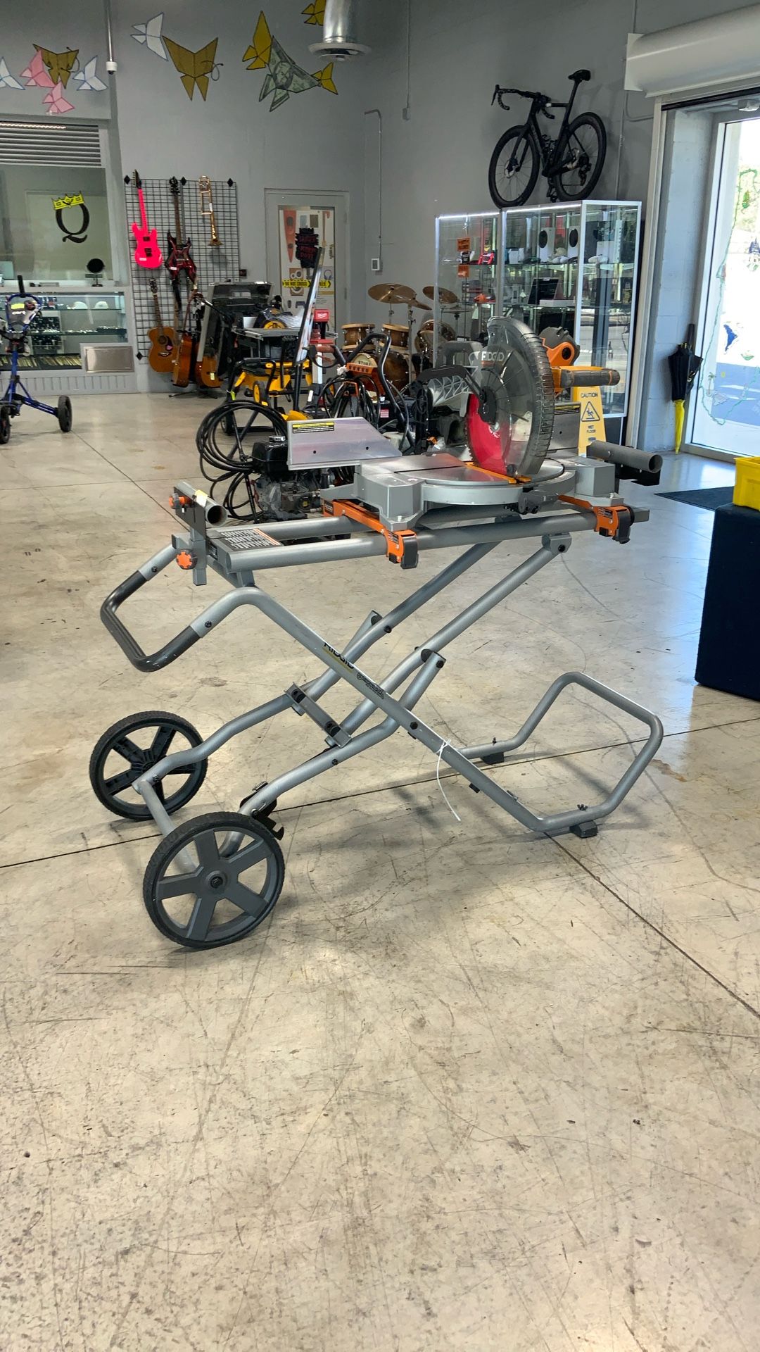 Ridgid 12” Miter Saw w/ Stand