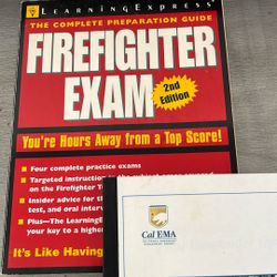 Firefighter exam books