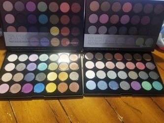 2 eyeshadow palettes by bh cosmetics 56 colors total makeup lot beauty