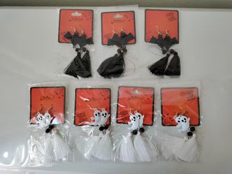 Halloween Ghost & Bats Earrings New