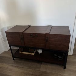 Storage bench trunk style