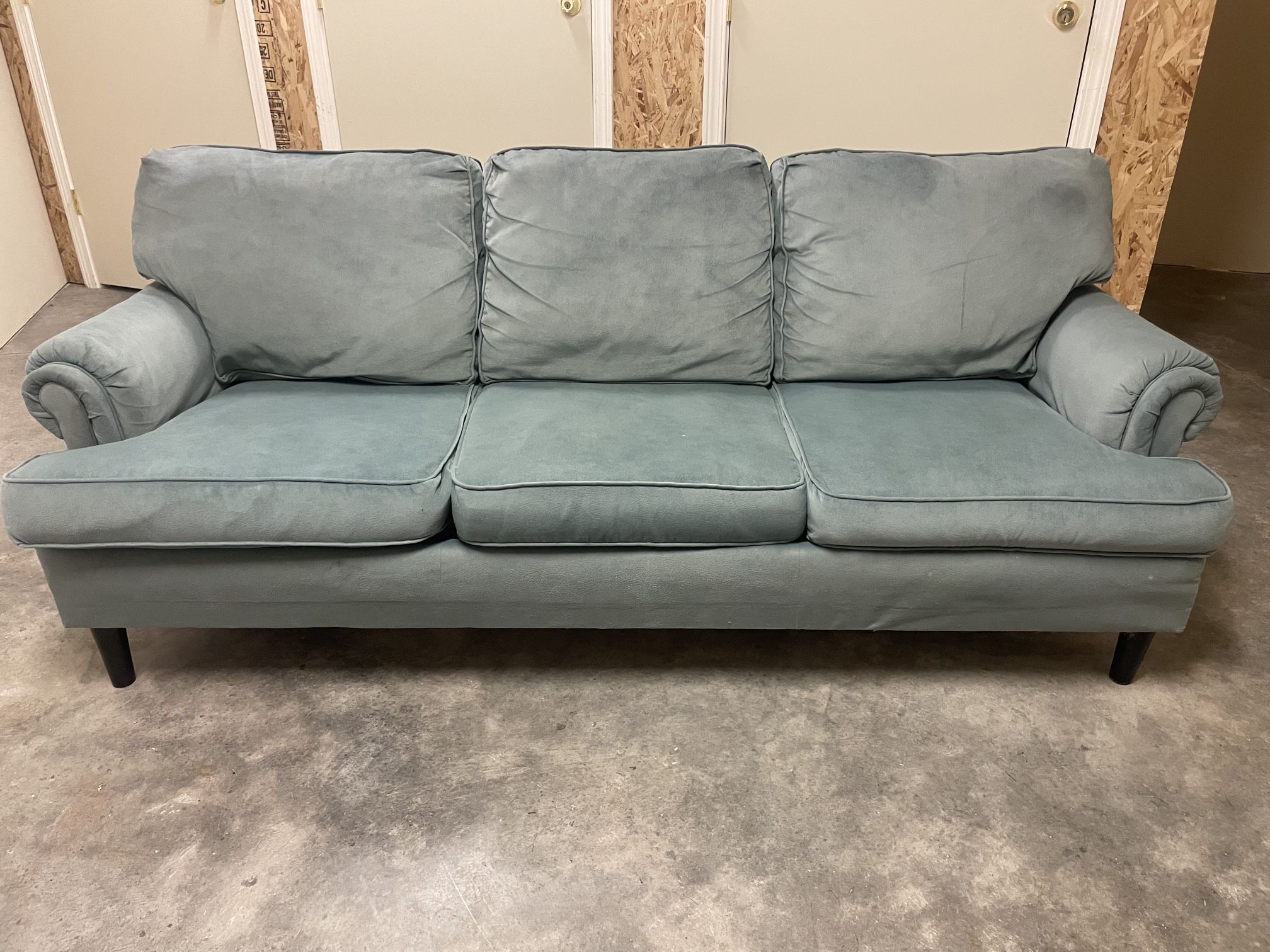 Comfy Teal Couch