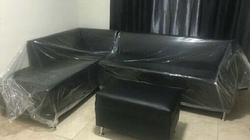 Leather Sectional Sofa Never Used