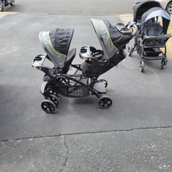 Baby Stroller  Sit And Stand Double Stroller 