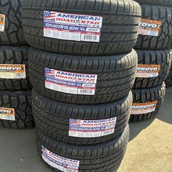 4 new 225/40/18 American Roadstar installed and balanced