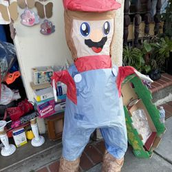 Free Pinatas, Tissue Paper is fade Needs to Put New Tissue Paper 