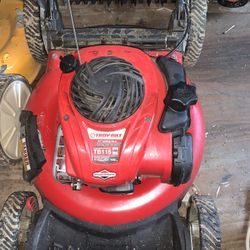 Troy Built Push Mower. 