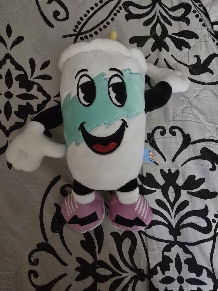 Mr Beast Burger Pop Fizzy Soda Drink Plush