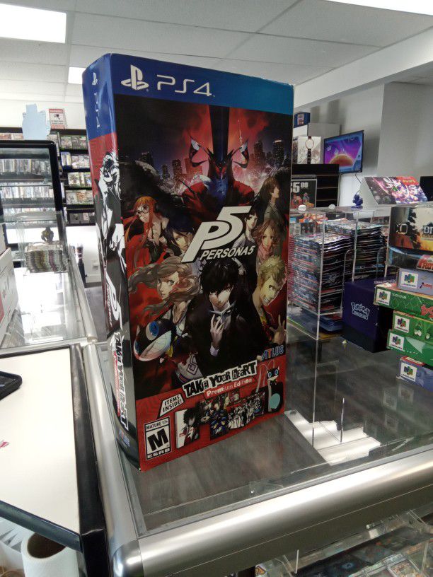 Persona 5 Premium Edition For Playstation 4