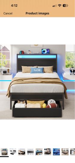 Twin size bed