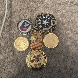 Military coins