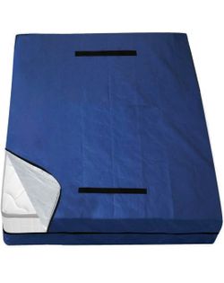 Mattress Bag for Moving and Storage Queen Size, Waterproof Mattress Cover for Moving with Heavy Duty Handles, Strong Zipper, Reusable Mattress Storage