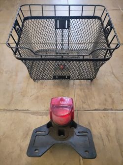 Honda express tail light and basket