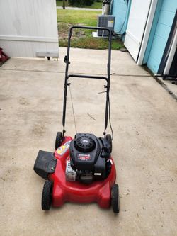 Small craftsman push mower needs work