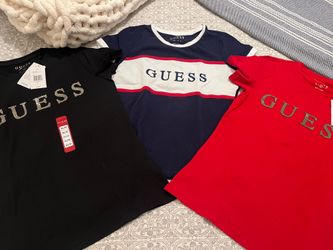 3 Guess medium size ladies, shirts