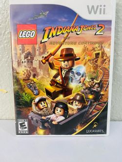 LucasArts LEGO Indiana Jones 2: The Adventure Continues - Wii - E10+ - Disc/Case