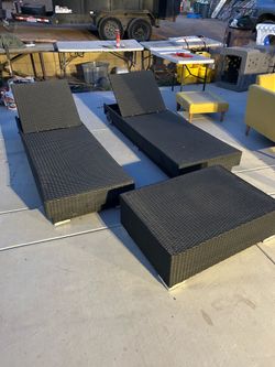 Wicker furniture