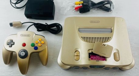 Nintendo 64 Console - Gold