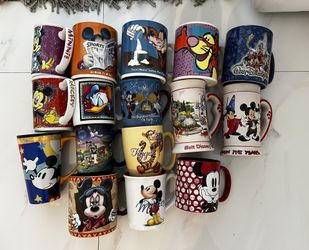 Disney Collectable Cups Lot