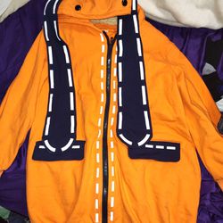 Anime Kakegurui Yomoduki Runa Cosplay Zipper Hoodie Jacket Cosplay XS Orange