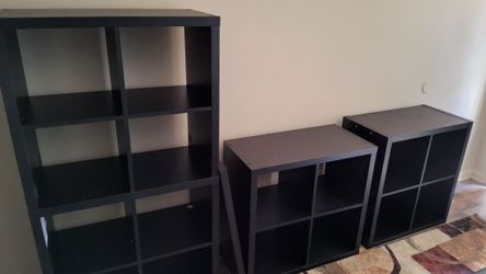 Cubby Storage Shelves with Storage Bins