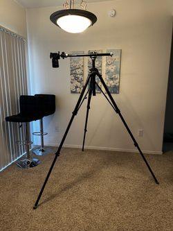 Professional Video Tripod/Dolly Setup