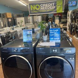 SAMSUNG WASHER AND DRYER OPENBOX LE U