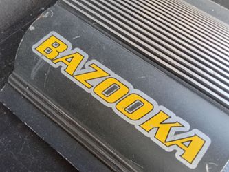 200 watts Bazooka car amp  35$ O.B .O