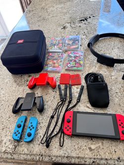 Nintendo Switch Bundle with Games and Accessories