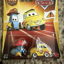 Disney Pixar Cars Race And Rescue Luigi And Guido